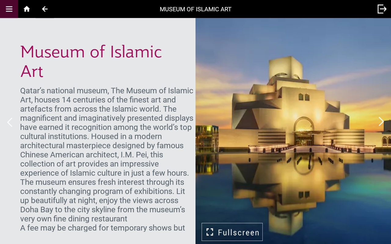 In-Flight Entertainment shows the airline destinations